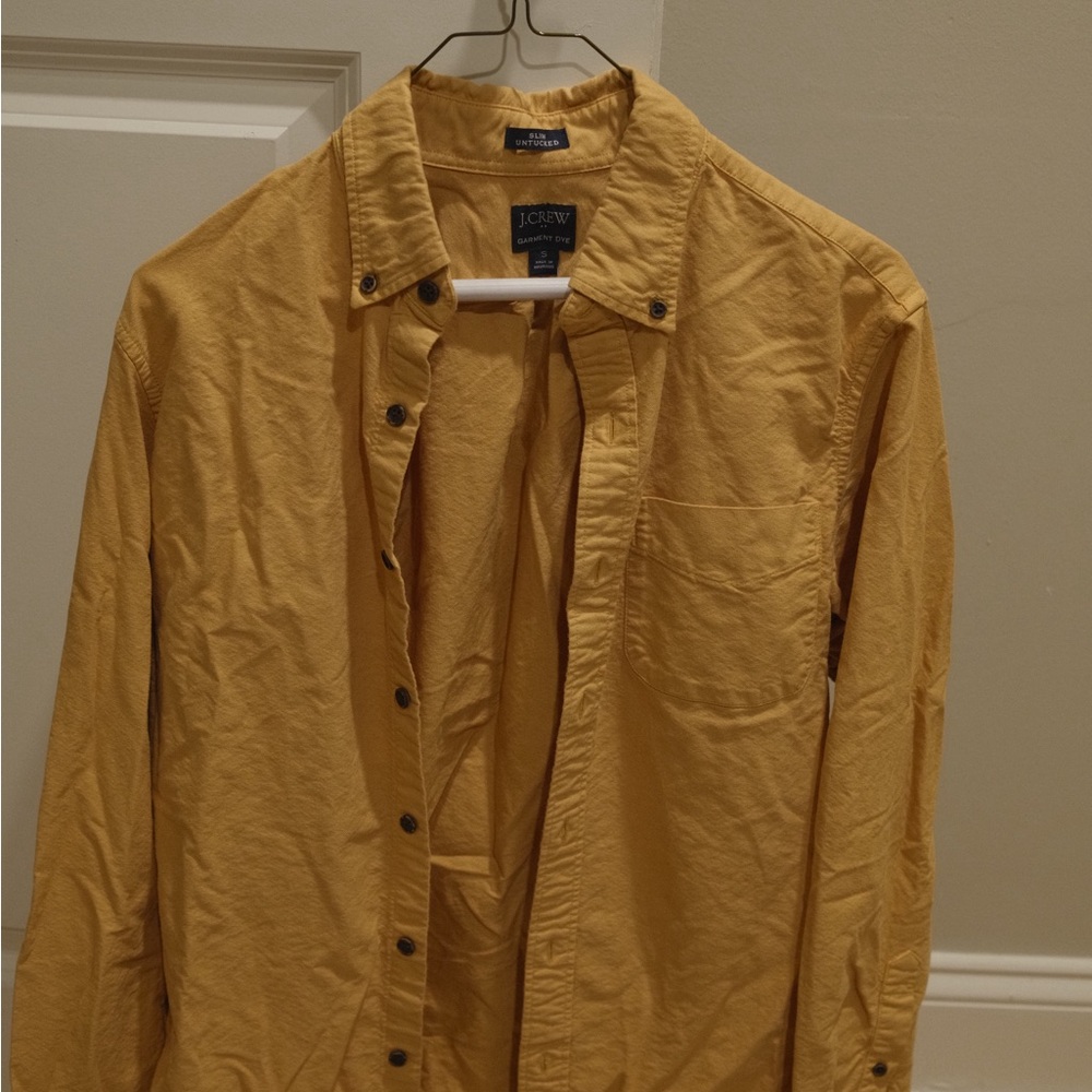J Crew Garment Dyed Oxford